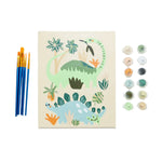 Kids Mini Canvas Paint-By-Number Kit