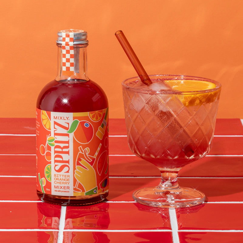 Bitter Orange Cherry Spritz Cocktail Mixer