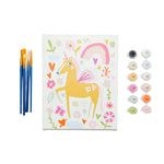 Kids Mini Canvas Paint-By-Number Kit